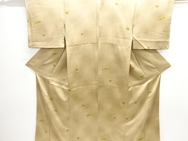 橘模様小紋着物